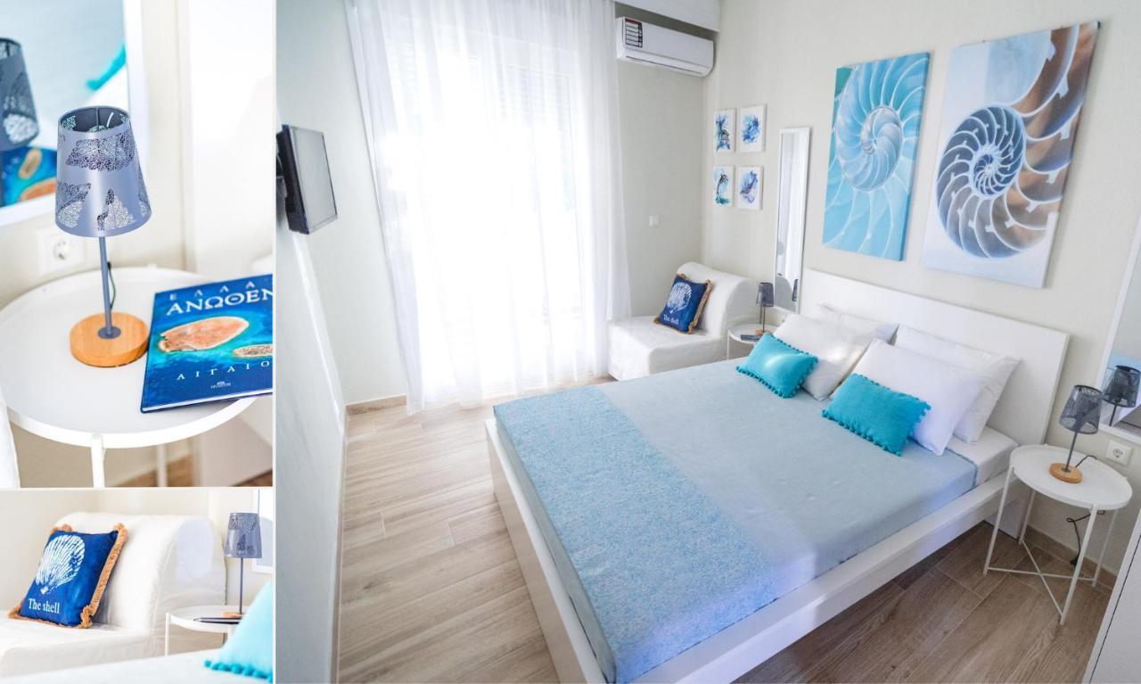 Sea Breeze Vibes Apartment Néa Péramos Bagian luar foto