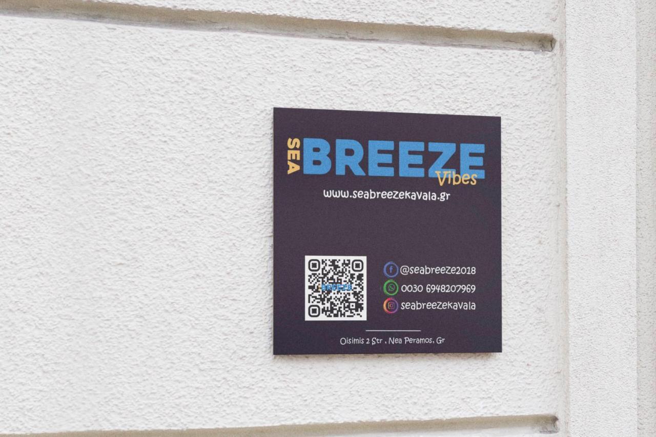 Sea Breeze Vibes Apartment Néa Péramos Bagian luar foto